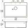 Мойка OMOIKIRI TEDORI 79-PL 4993955