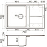 Мойка OMOIKIRI SUMI 79A-GR Artceramic/Leningrad grey 4997098