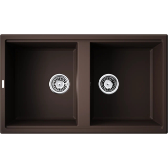 Мойка OMOIKIRI TEDORI 86-2-DC Tetogranit/темный шоколад
